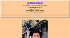 Desktop Screenshot of julianhermida.com