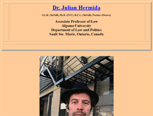 Tablet Screenshot of julianhermida.com
